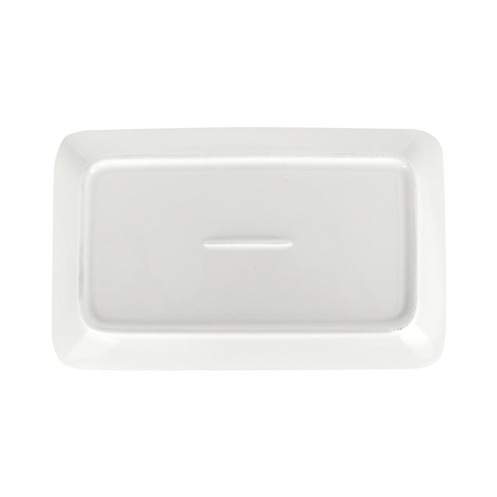 จาน PORCELAIN เหลี่ยม 10"x6" KECH SNOW