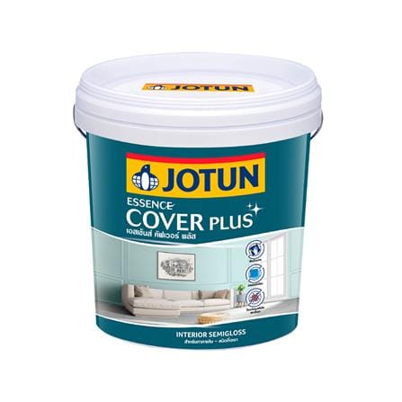 สีน้ำทาภายใน JOTUN ESSENCE COVER PLUS BASE A  กึ่งเงา 9 ลิตร_0