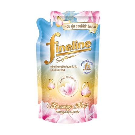 รีฟิลน้ำยาปรับผ้านุ่ม FINELINE 450 มล. BLOOMING FRESH_0