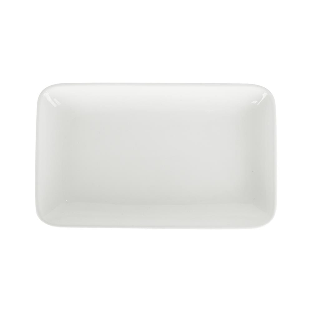 จาน PORCELAIN เหลี่ยม 8"x5" KECH SNOW