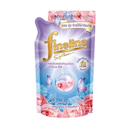 รีฟิลน้ำยาปรับผ้านุ่ม FINELINE 450 มล. DREAMING KISS_0