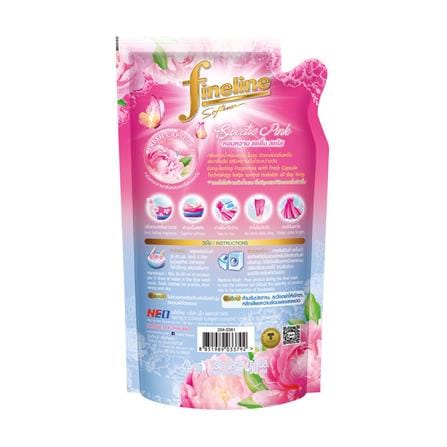 รีฟิลน้ำยาปรับผ้านุ่ม FINELINE 450 มล. SWEETIE PINK_1
