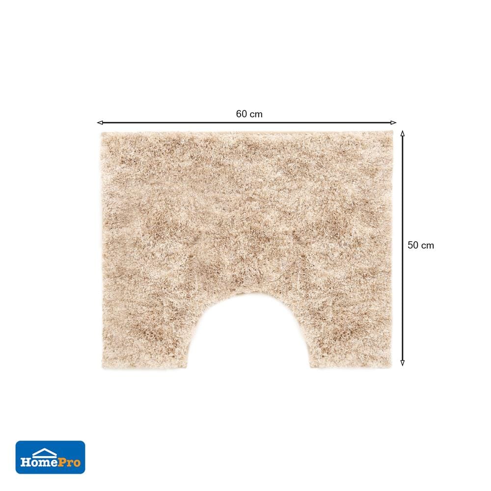 พรมห้องน้ำ HOME LIVING STYLE MOSS สีครีม