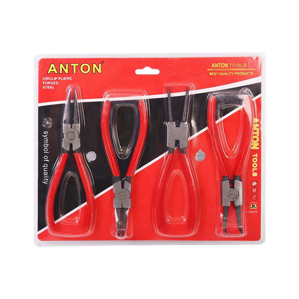 คีมถ่างแหวน ANTON 4 ชิ้น/ชุด