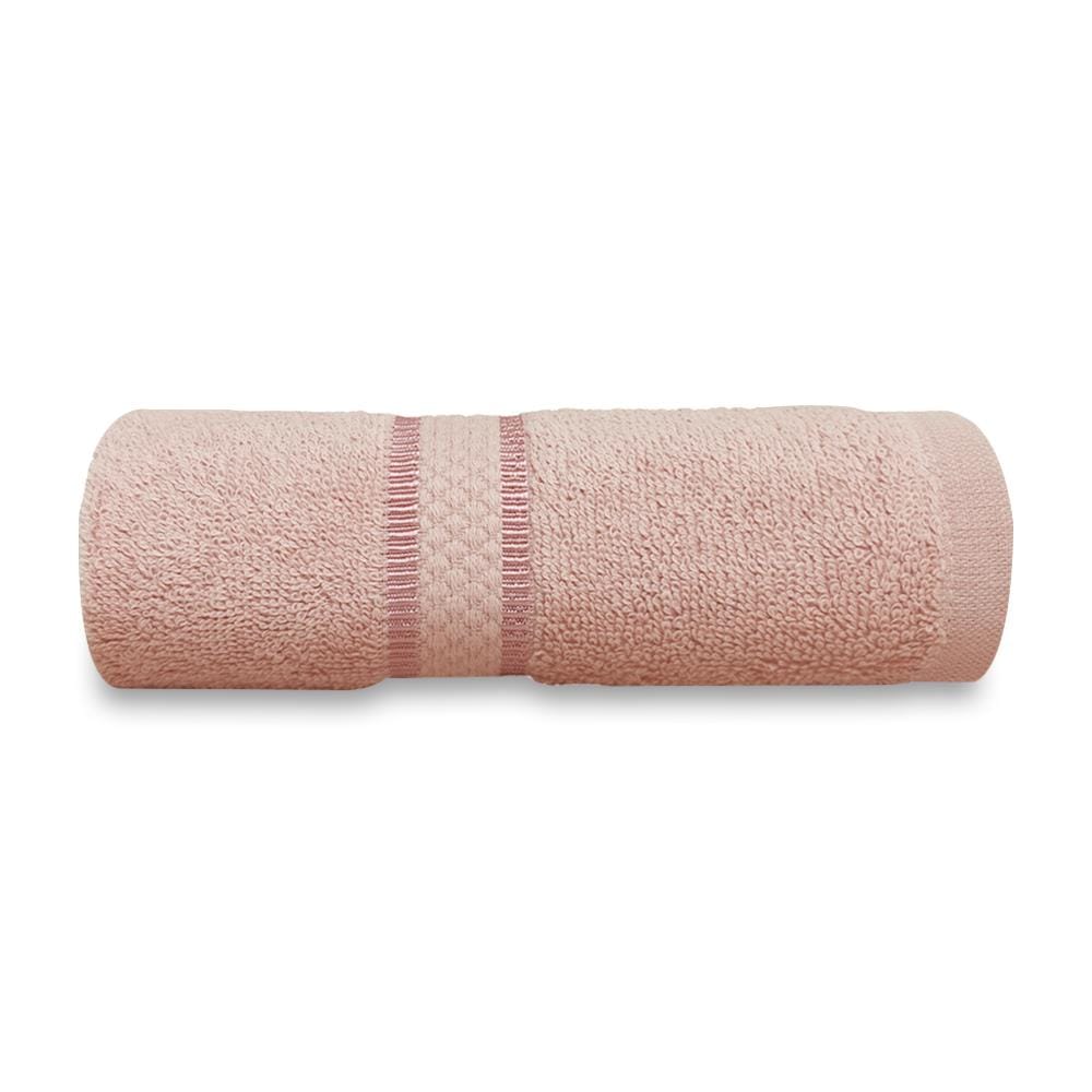 ผ้าขนหนู SANTAS FLUFFY CARESS 16x32 นิ้ว สี CORAL