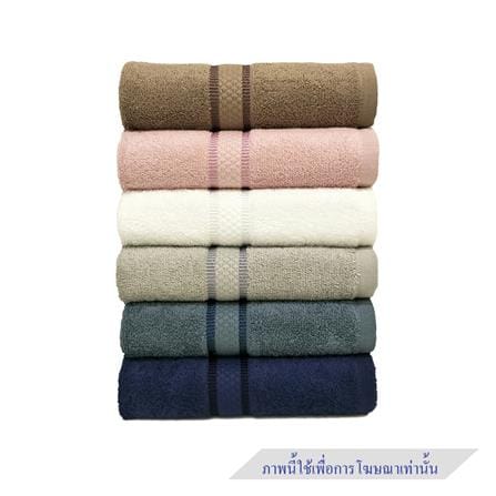 ผ้าขนหนู SANTAS FLUFFY CARESS 16x32 นิ้ว สี CORAL_2