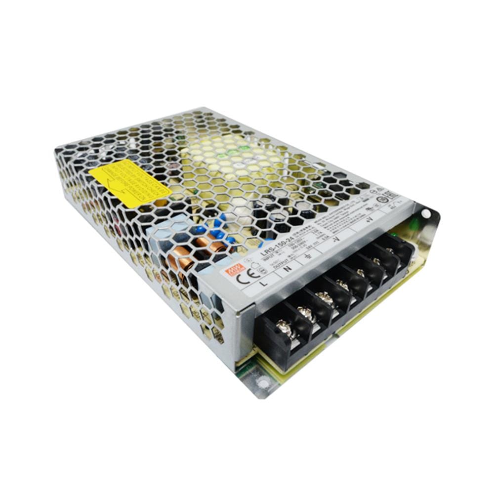 สวิตชิ่งพาวเวอร์ซัปพลาย MEANWELL 98-00034 LRS-150-24VDC 150 วัตต์ สีเงิน