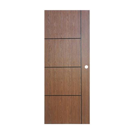 ประตูภายใน ไวนิล MODERNWOOD REVO LMWNR00 80x200 ซม. สี RED CHERRY เจาะลูกบิด_0