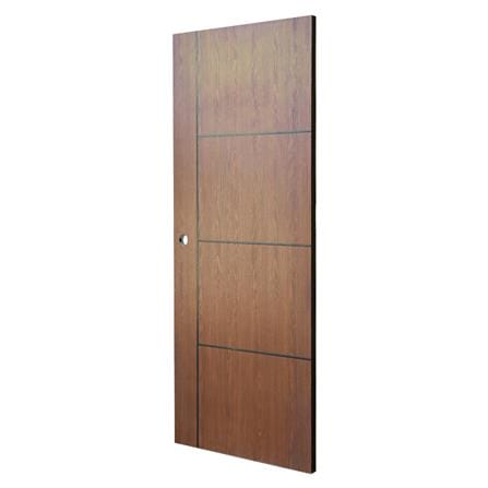 ประตูภายใน ไวนิล MODERNWOOD REVO LMWNR00 80x200 ซม. สี RED CHERRY เจาะลูกบิด_1