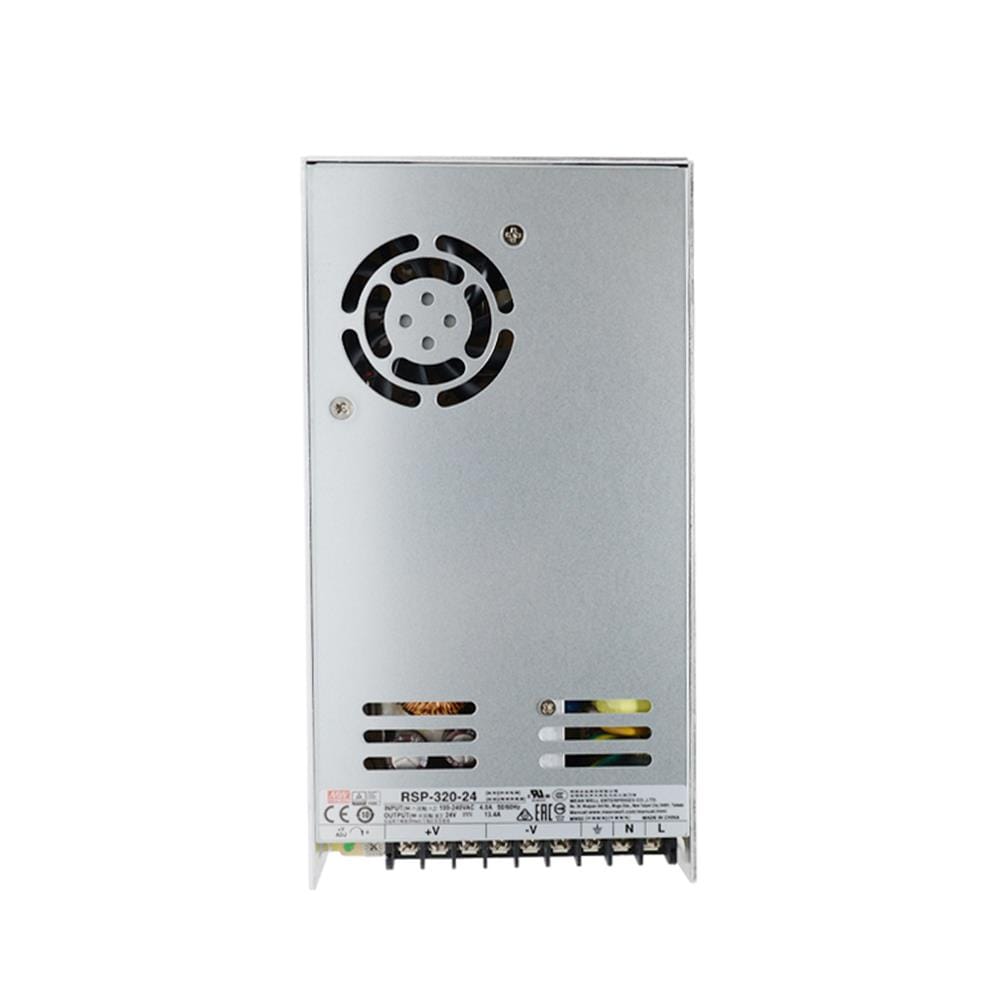 สวิตชิ่งพาวเวอร์ซัปพลาย MEANWELL 98-00037 RSP-320W24VDC 320 วัตต์ สีเงิน