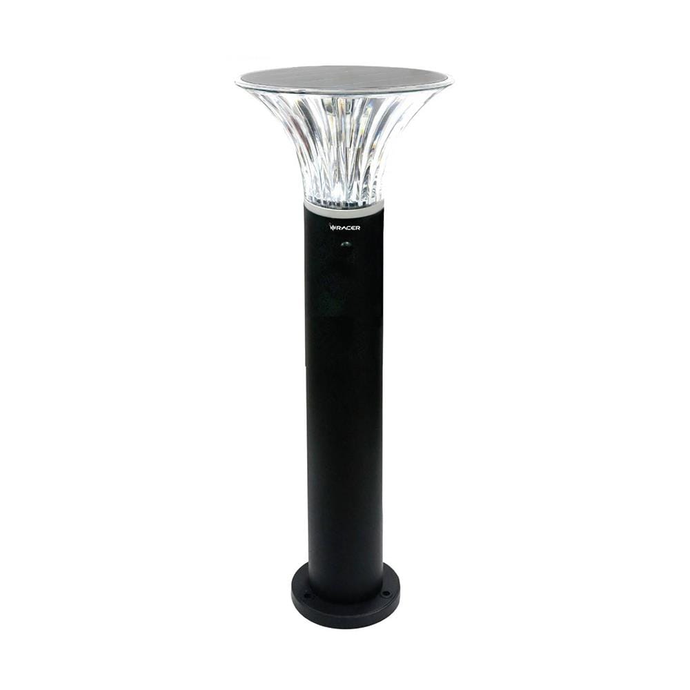 ไฟทางเดิน SOLAR RACER BOLLARD 3 วัตต์ DAYLIGHT สีดำ