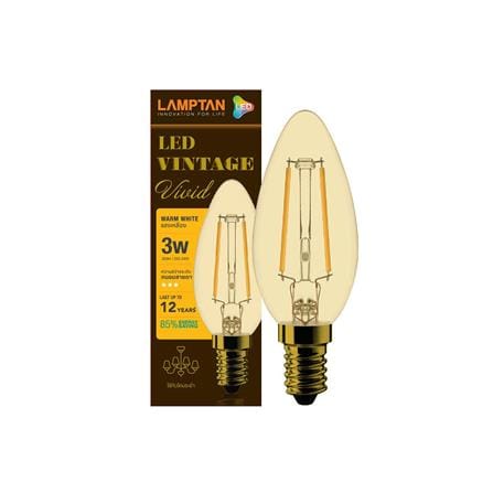 หลอด LED LAMPTAN VINTAGE VIVID 3 วัตต์ WARMWHITE E14_1