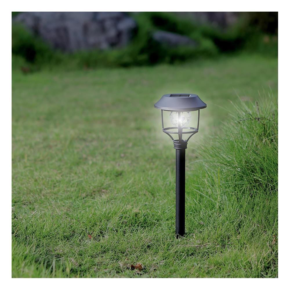 ไฟทางเดิน SOLAR HI-TEK HFSG03003B 0.36 วัตต์ DAYLIGHT สีดำ