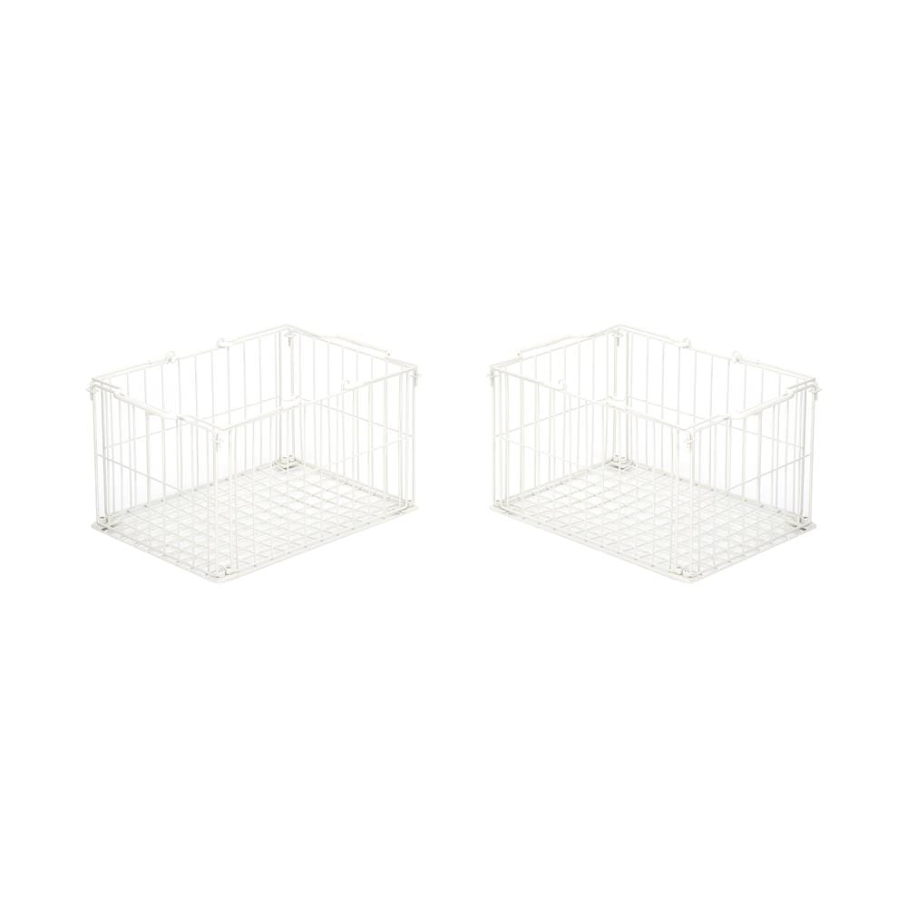 ชั้นวาง 2 ชั้น STACKO SCANDI 33.5x39x97.5 ซม. สีขาว