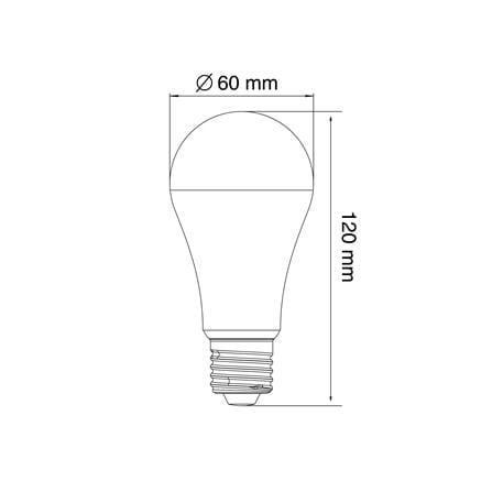 หลอด LED LUMAX ICON LINK 9 วัตต์ E27 COOLWHITE/DAYLIGHT/WARMWHITE_3