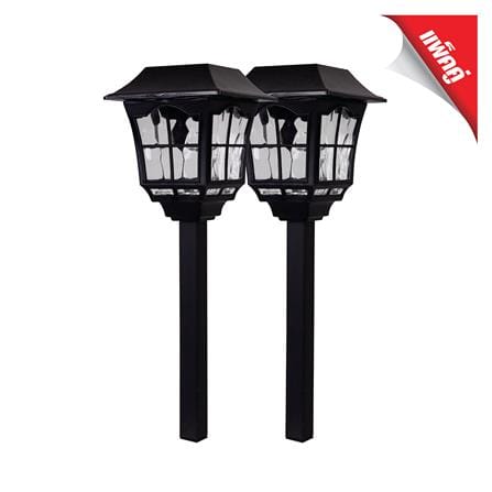 ไฟทางเดิน SOLAR HI-TEK HFSG03001B 0.06 วัตต์ DAYLIGHT สีดำ_0