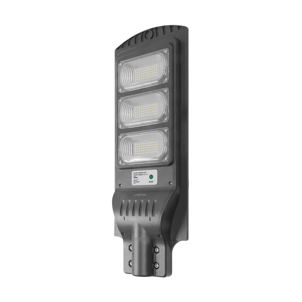 ไฟถนน SOLAR LAMPTAN SUNNY 90 วัตต์ DAYLIGHT สีดำ