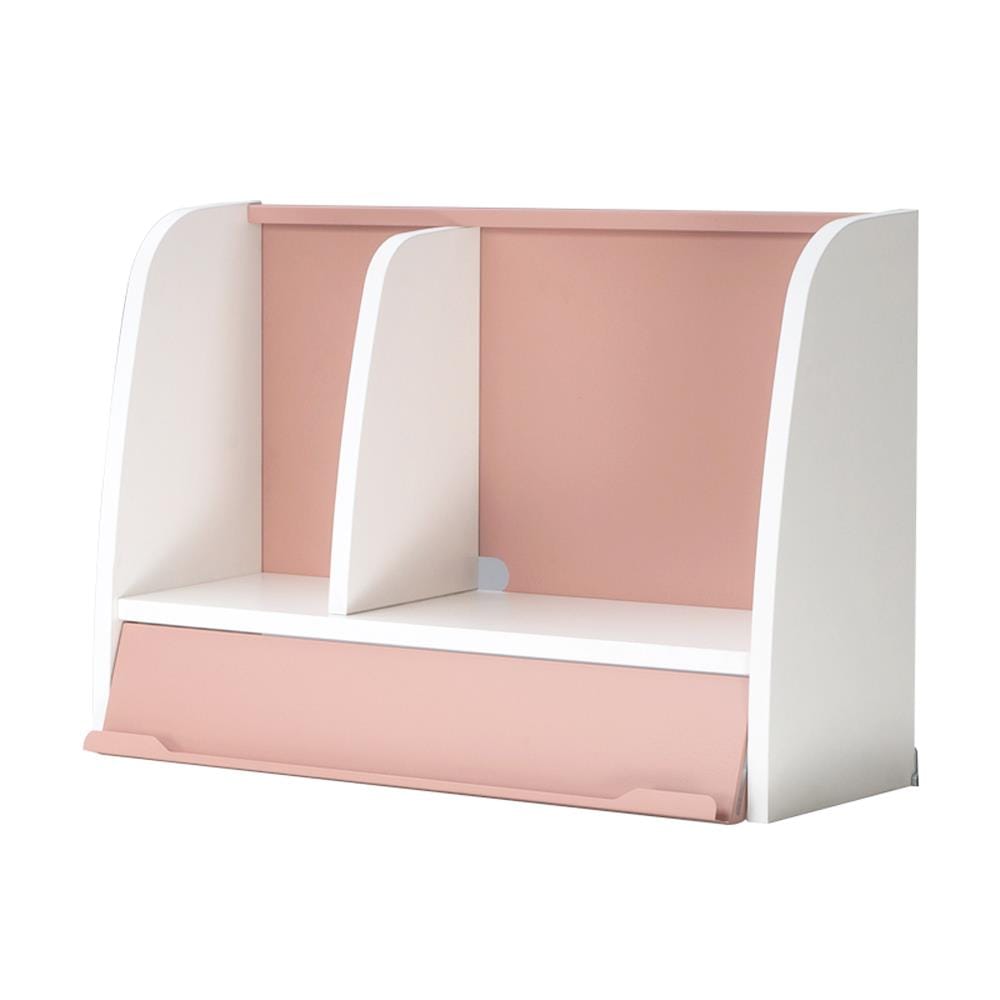 ชั้นวางของทึบ COMF-PRO M27 สีชมพู/ขาว