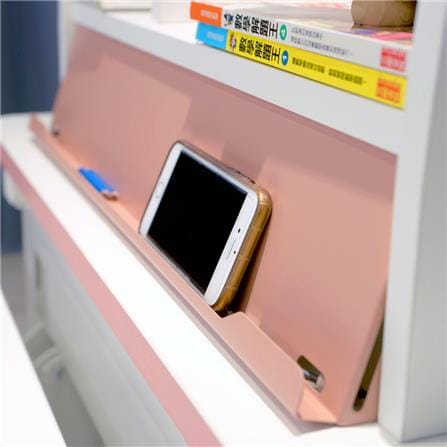 ชั้นวางของทึบ COMF-PRO M27 สีชมพู/ขาว_1