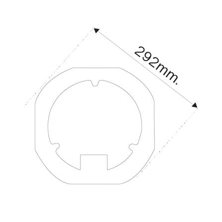หลอด LED SHINING EXTRA BRIGHT MAGNET 36 วัตต์ DAYLIGHT_4