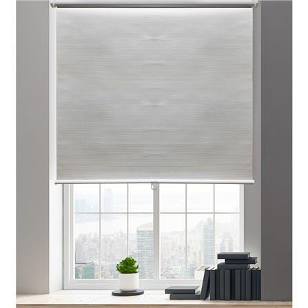 ผ้าม่านม้วน CORDLESS HOME LIVING STYLE DUKE 100x160 ซม. สีเทา_2