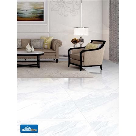 กระเบื้องพื้น 12x12 นิ้ว ภูผา ปลายฝน ขาว EXC 1M2_2