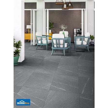 กระเบื้องพื้นพอร์ซเลน  16x16 นิ้ว COTTO ฟอลคอน เทาเข้ม PM (HYG) 0.96M2_2