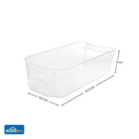 กล่องจัดเก็บในตู้เย็นซ้อนได้ 31.5x15.5x9cm.KECH_5