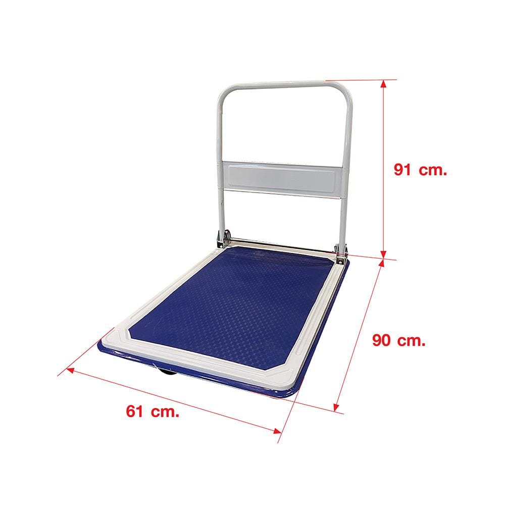 รถเข็นพื้นเหล็ก 4 ล้อ MATALL JR3001 280 กก.