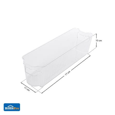 กล่องจัดเก็บในตู้เย็นซ้อนได้17x11x10cm.KECH_5