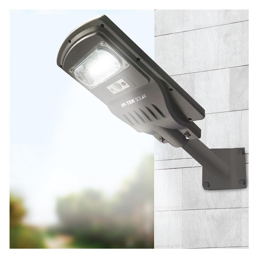 ไฟถนน SOLAR HI-TEK HFSF00030D 30 วัตต์ DAYLIGHT สีเทา