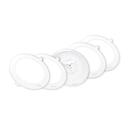 ดาวน์ไลท์ LED RACER AI 12 นิ้ว 48 วัตต์ DAYLIGHT/COOL WHITE/WARM WHITE สีขาว_0