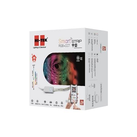 ไฟเส้น LED HI-TEK SMART WIFI BT 12 วัตต์ ยาว 5 เมตร RGB_5