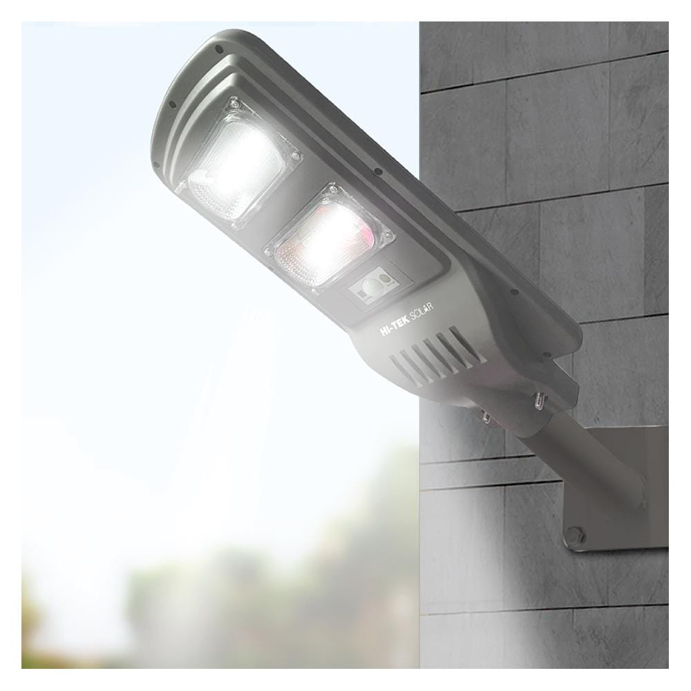ไฟถนน SOLAR HI-TEK HFSF00060D 60 วัตต์ DAYLIGHT สีเทา