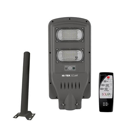 ไฟถนน SOLAR HI-TEK HFSF00060D 60 วัตต์ DAYLIGHT สีเทา
