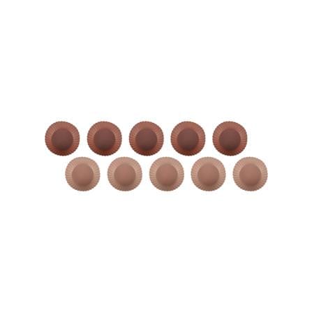 แม่พิมพ์ซิลิโคน COOK CHARMY 7 ซม. แพ็ก 10 ชิ้น สีเบจ_1