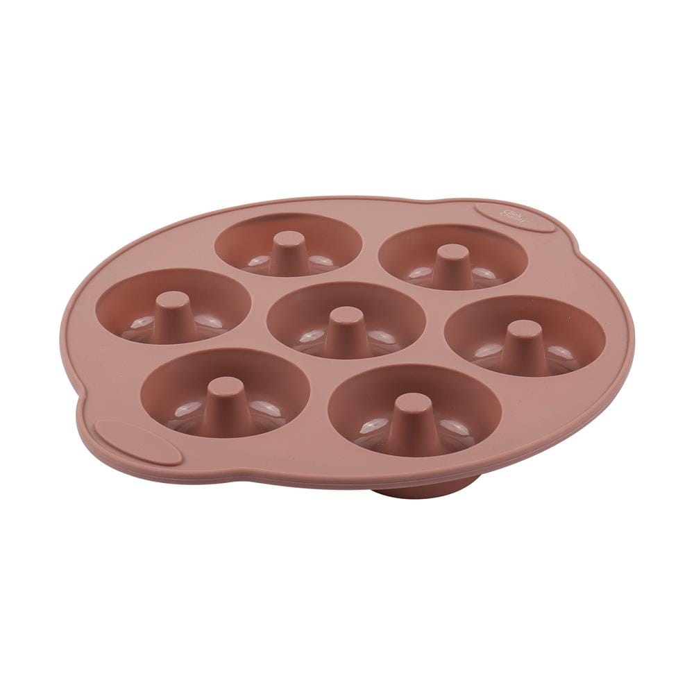 ถาดพิมพ์กลม 7 หลุม COOK CHARMY 31x26.8 ซม. สีน้ำตาลเบจ