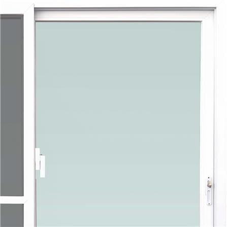 ประตูบานเลื่อน UPVC S-S มุ้ง WINDOW ASIA 200X205 ซม. สีขาว_1