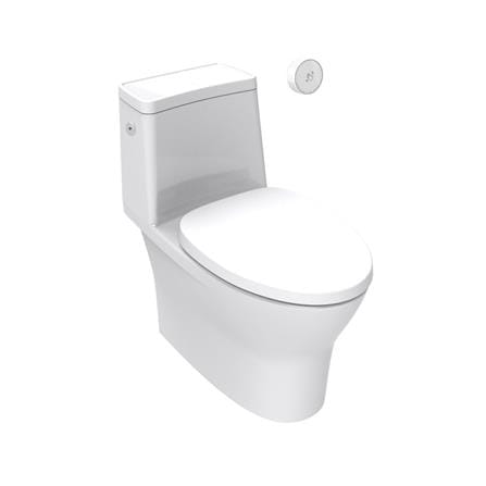 สุขภัณฑ์ 1 ชิ้น AMERICAN STANDARD 2530SCTL-WT-0 4.8 ลิตร สีขาว_0