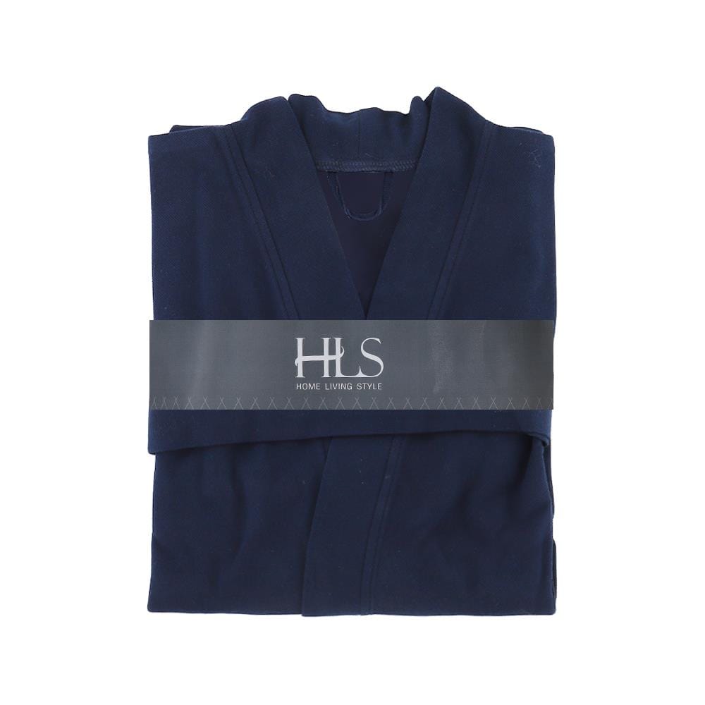 ชุดคลุมอาบน้ำ HOME LIVING STYLE KOBI สีกรมท่า