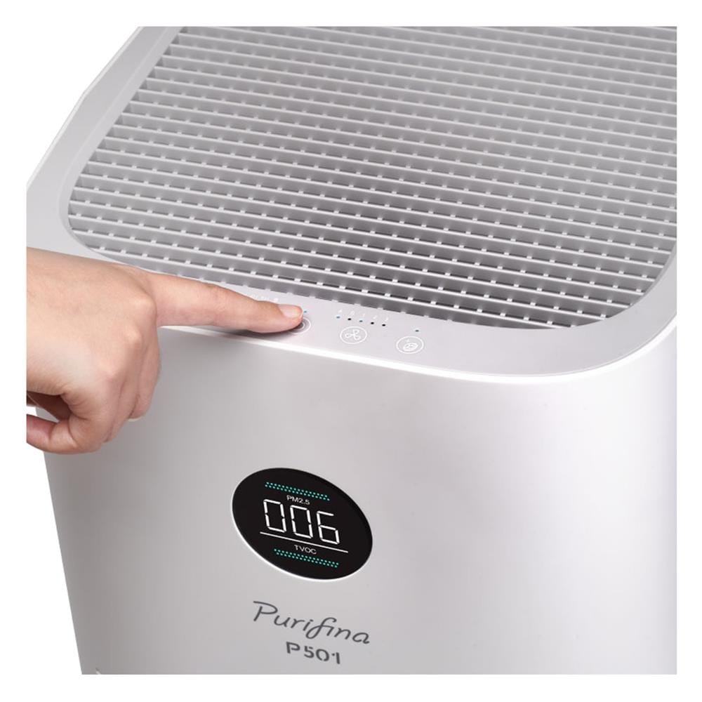 เครื่องฟอกอากาศ 70 ตร.ม. MEX PURIFINA P501 สีขาว