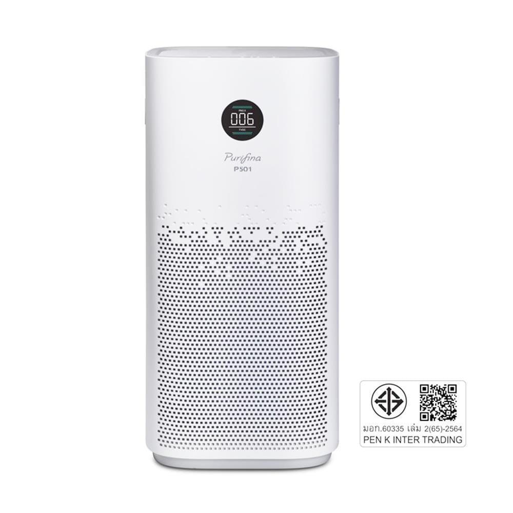 เครื่องฟอกอากาศ 70 ตร.ม. MEX PURIFINA P501 สีขาว