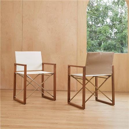 เก้าอี้ MODERN OUTDOOR PARC DIRECTOR สีขาว_4