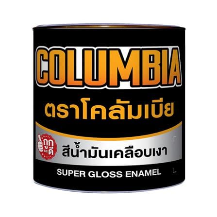 สีน้ำมันเคลือบเงา JBP COLUMBIA 2113 สี SIGNAL RED ...