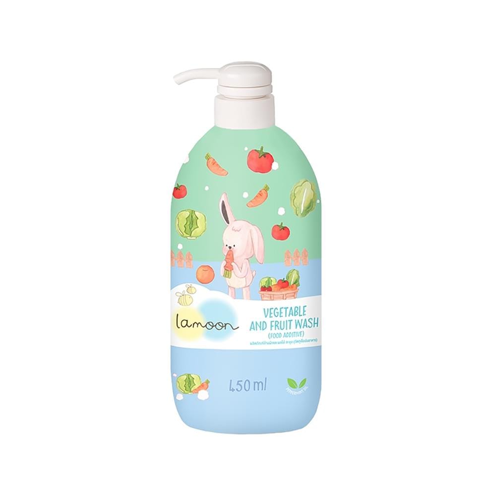น้ำยาล้างผักและผลไม้ LAMOON 450ml