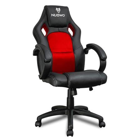 เก้าอี้เกมมิ่ง NUBWO NBCH-10 สีดำ/แดง_2