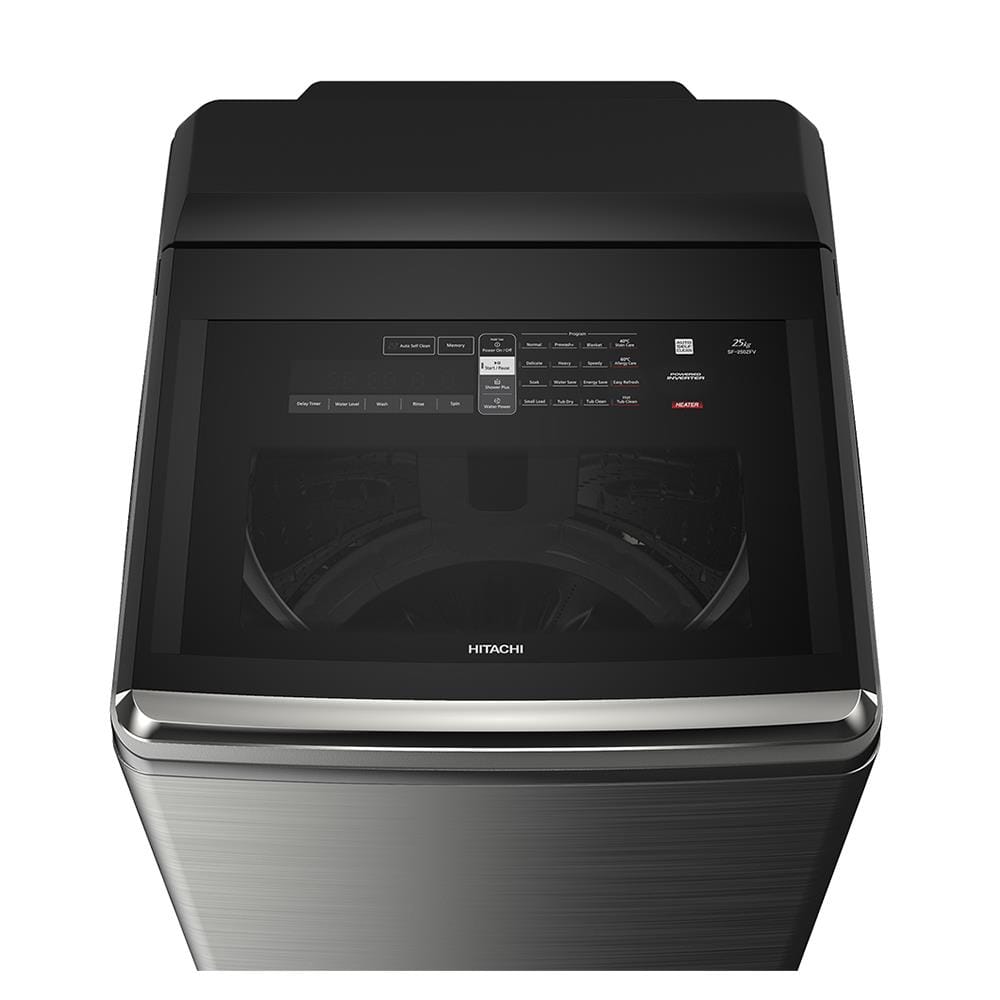 เครื่องซักผ้าฝาบน HITACHI SF-250ZFV 25 กก. อินเวอร์เตอร์