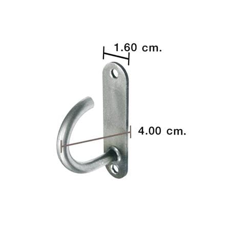 ตะขอแป้นเหลี่ยม PANSIAM PT1640-02W 16X40 มม. 2 ชิ้น_1