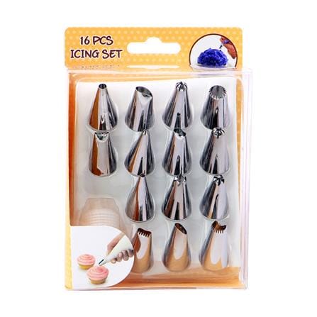 ชุดแต่งหน้าเค้ก PENGUIN KSA21 แพ็ก 16 ชิ้น_1