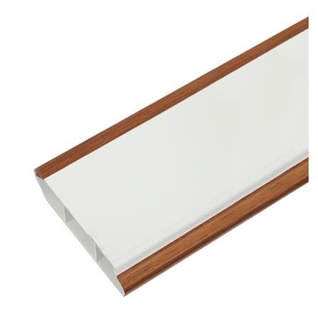 บัวพื้น UPVC CROBERN 9.8X240X2 ซม. สีโอ๊ค_2